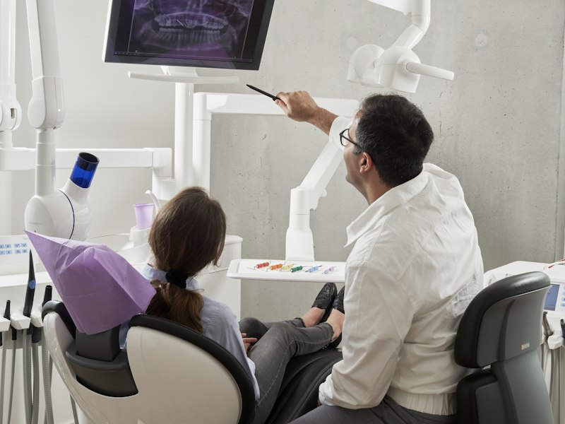 Dental chair and equipment